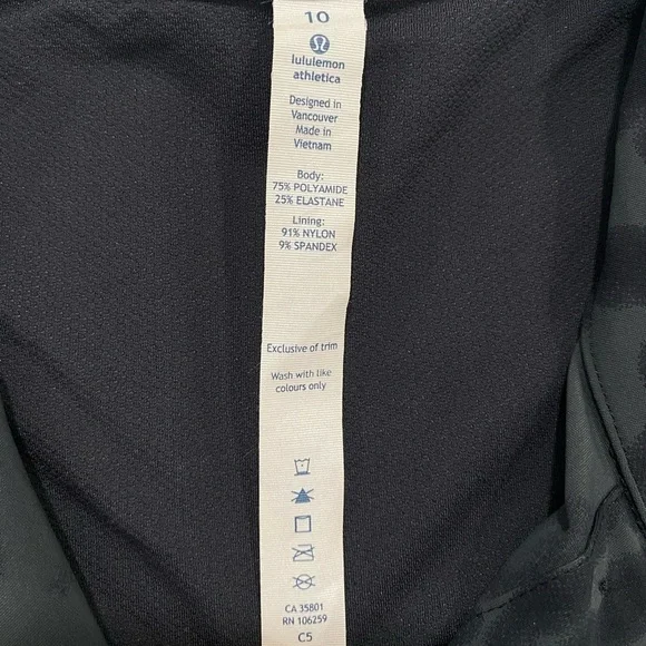 Lululemon button up animal print shirt - Picture 8 of 11